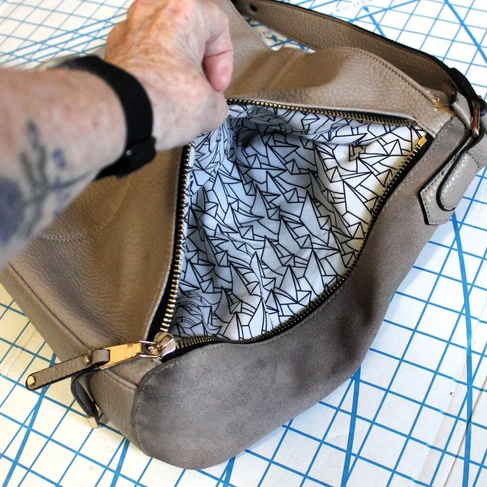 Moda Luxe Taupe Hobo Bag